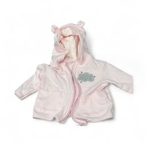Pink Kids Jacket with Cloud Design